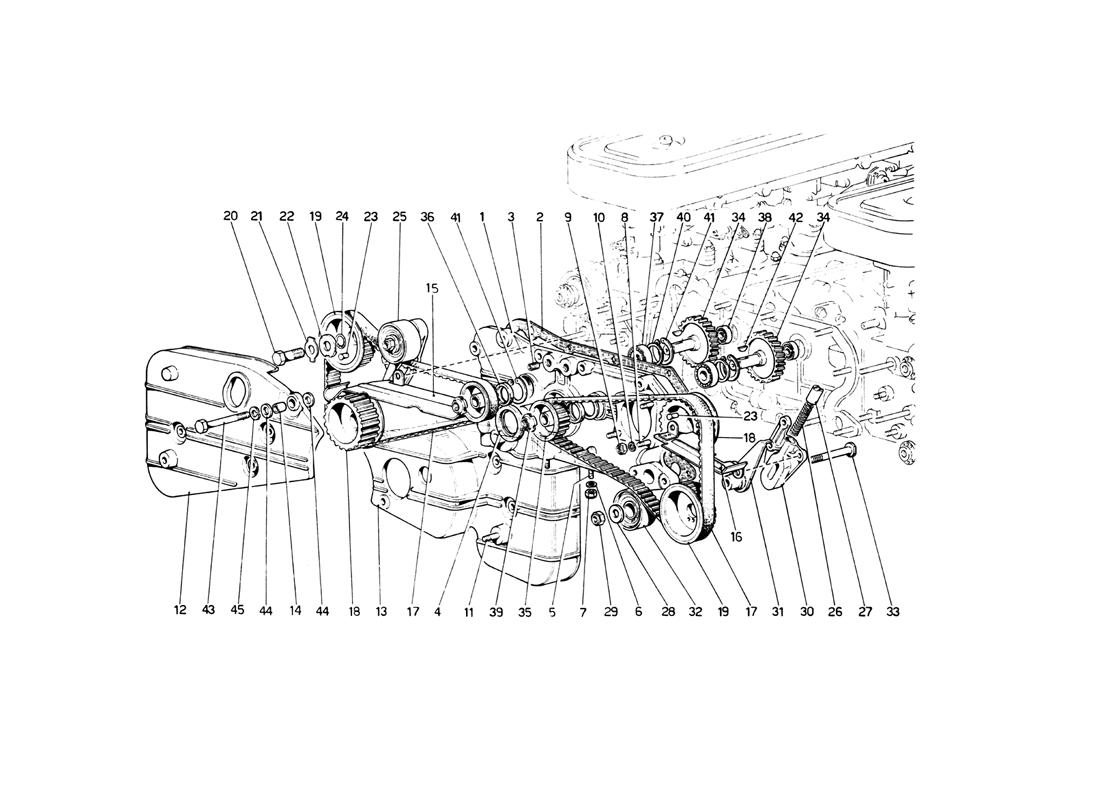 CAMSHAFT DRIVE SYSTEM (BELTS)